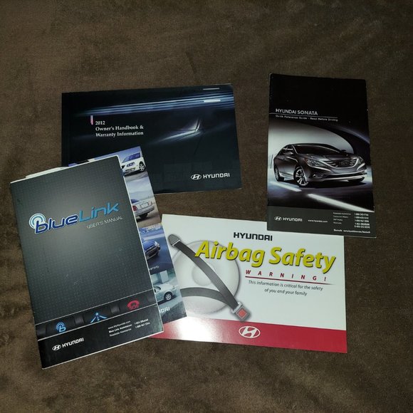 2012 Hyundai Sonata Owners Manual - Picture 6 of 11